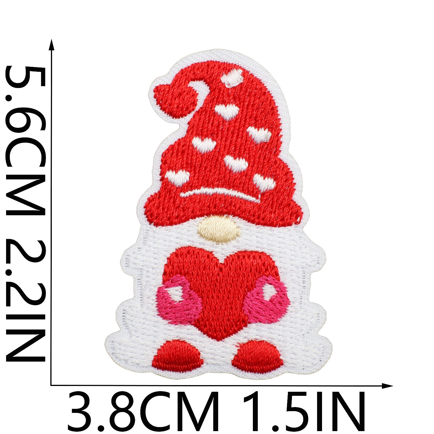 Wholesale Valentine's Day Monster Embroidered Patch FS